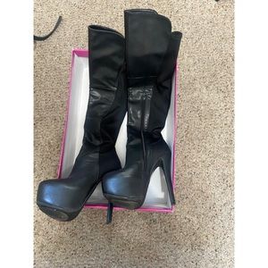 Speed limit 98 thigh-high boots